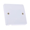 MK Electric White 1 Gang Light Switch Cover K1090 WHI