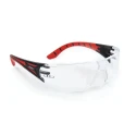 Riley STREAM RED Safety Glasses UV Resistant Moisture Resistant Anti-Scratch Impact Resistant Polycarbonate Lens RLY00201