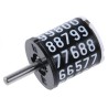 Hengstler 5 Digit Miniature Adding Counter, Increment Count, Surface Mount, 4.2 mm Digits 0 301 407