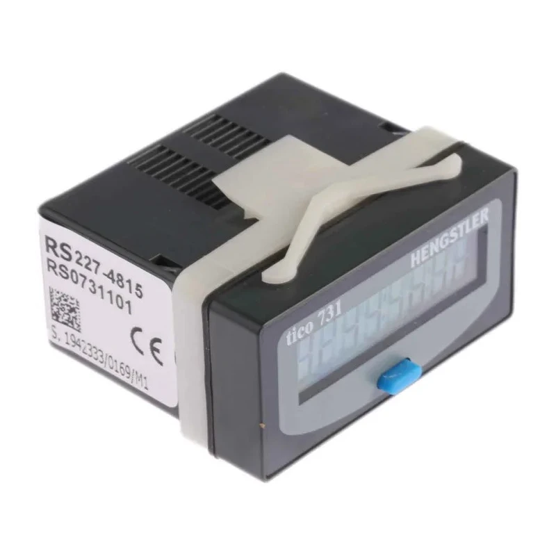 Hengstler TICO 731 Digital Counter Panel Mount 8 Digit LCD Display 24V 7.5 kHz 0 731 101
