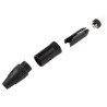 Neutrik Cable XLR Connector Straight 50V Male 5 Way Silver over Nickel Plating NC5MXX-BAG