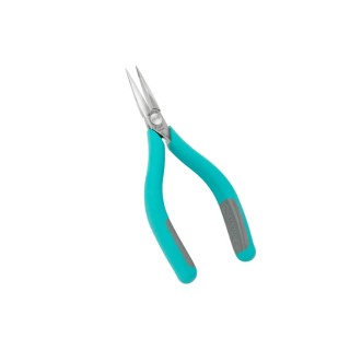 Weller Erem Long Nose Plier Round, 146mm Overall Length, 1mm Tip, 35.5mm Jaw Length, 11mm Jaw Width, ESD Safe 2411PD