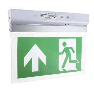 RS PRO LED 3W Maintained Emergency Lighting Ceiling Mounted 230V AC 300x230x50 mm 922-7267