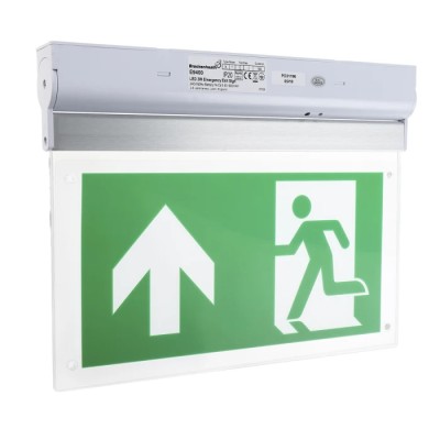 RS PRO LED 3W Maintained Emergency Lighting Ceiling Mounted 230V AC 300x230x50 mm 922-7267