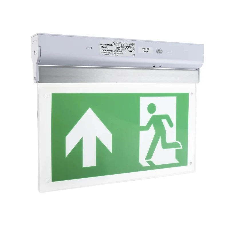 RS PRO LED 3W Maintained Emergency Lighting Ceiling Mounted 230V AC 300x230x50 mm 922-7267