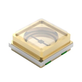 Wurth Elektronik WL-SUMW Series 1-LEDs UV LED 275 nm 3 mW 120° Viewing Angle 2-Pin Surface Mount 15335327BA250