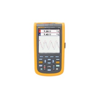 Fluke 120B Series 40 MHz Handheld Digital Oscilloscope, 2 Channels, NiMH Battery FLUKE-125B/UK