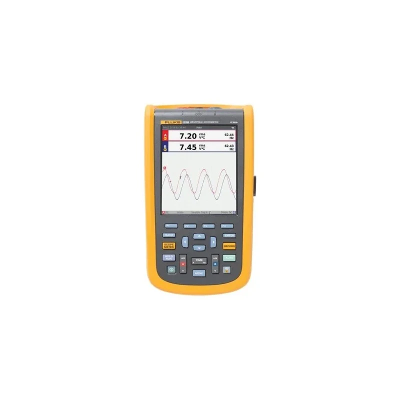 Fluke 120B Series 40 MHz Handheld Digital Oscilloscope, 2 Channels, NiMH Battery FLUKE-125B/UK