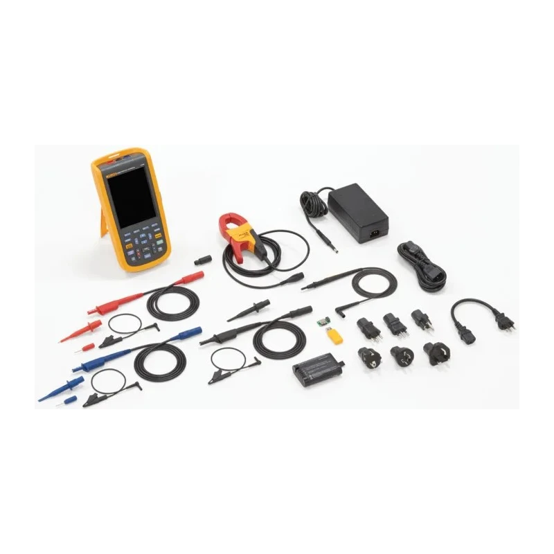 Fluke 120B Series 40 MHz Handheld Digital Oscilloscope, 2 Channels, NiMH Battery FLUKE-125B/UK