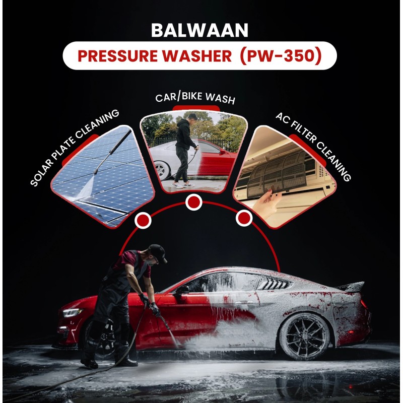 Balwaan Pressure Washer PW-350