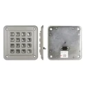 Storm IP65 16 Key Die Cast Zinc Keypad Matrix Output Silver Housing 4x4 Layout 
