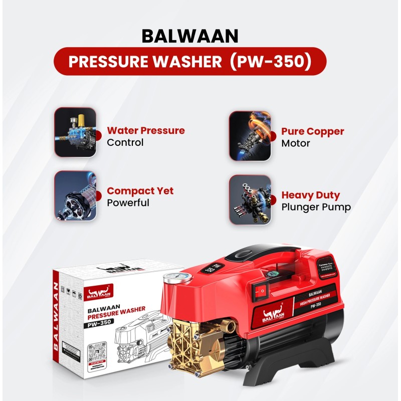 Balwaan Pressure Washer PW-350