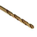 RS PRO High-Speed Steel Titanium Nitride Coated Jobber Drill Bit 6.4mm 101mm Overall Length 10 Pieces 214-149