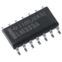 Texas Instruments 4-Channel 3 State Quad Bus Buffer CMOS Logic IC SOIC 14-Pin SN74LVC125AD
