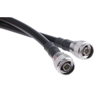 Radiall Coaxial Cable Assembly Male Straight Male to Male N Type 2 m 50 Ω R284C0351038