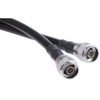 Radiall Coaxial Cable Assembly Male Straight Male to Male N Type 2 m 50 Ω R284C0351038