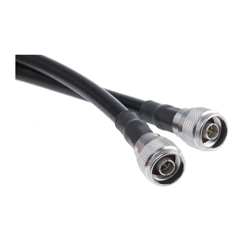 Radiall Coaxial Cable Assembly Male Straight Male to Male N Type 2 m 50 Ω R284C0351038