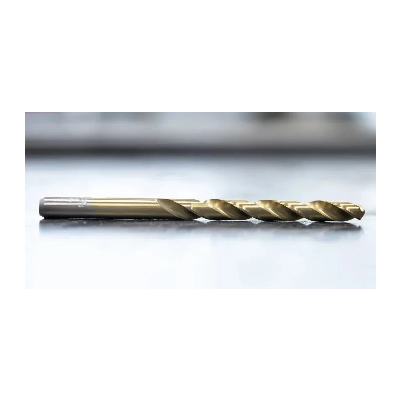 RS PRO High-Speed Steel (HSS) Titanium Nitride Coated Jobber Drill Bits, 109mm Overall Length, 7mm Shank Size, 10 214-240