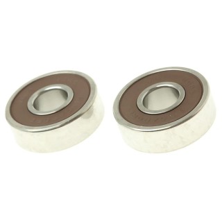 NMB Single Row Deep Groove Ball Bearing 8 mm ID 22 mm OD 7 mm Race Width 608SSA1M2MTLY121