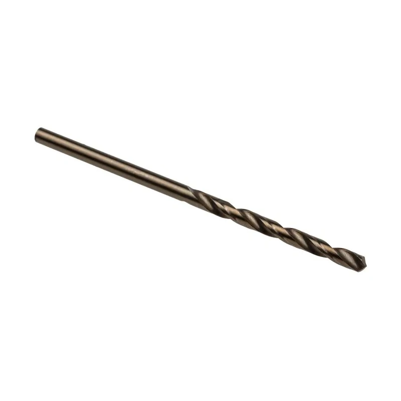 RS PRO Cobalt High Speed Steel Twist Drill Bit 2.5mm Shank Size 2.5mm Amber Finish Plain Shank 57mm Overall Length 216-656