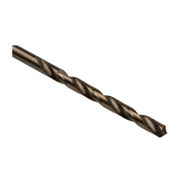 RS PRO Cobalt High Speed Steel Twist Drill Bit 2.5mm Shank Size 2.5mm Amber Finish Plain Shank 57mm Overall Length 216-656