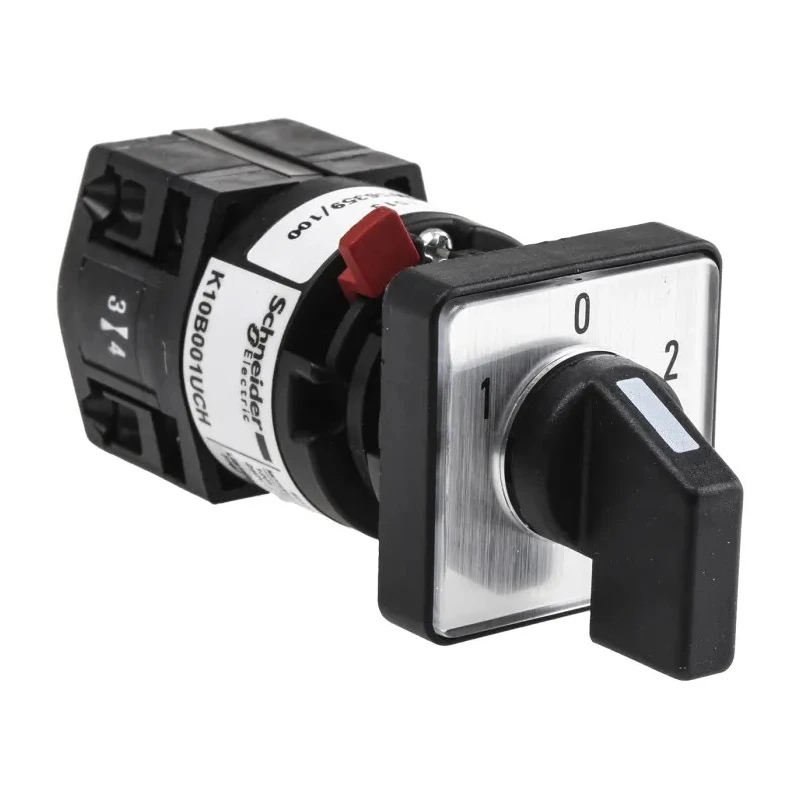 Schneider Electric Handle Actuator Rotary Switch Cam Switch 3 Phase 6 Poles 690V IP20, IP65 K10B001UCH