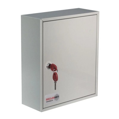 Securikey Grey Steel Key Cabinet Wall Mount KD048