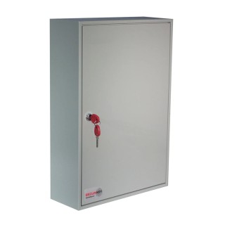 Securikey Grey Steel Wall Mount Key Cabinet KD100 with Security Lock and 2 Keys