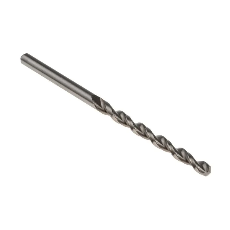 RS PRO HSS Metric Jobber Drill Bits 4mm, 75mm Overall Length, Helical Flute, Plain Shank, 10 Pieces 217-407