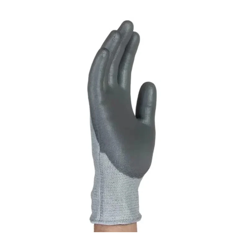 Tornado Argent Grey Yarn Cut Resistant Gloves Size 8 Polyurethane Coating TAR25-08