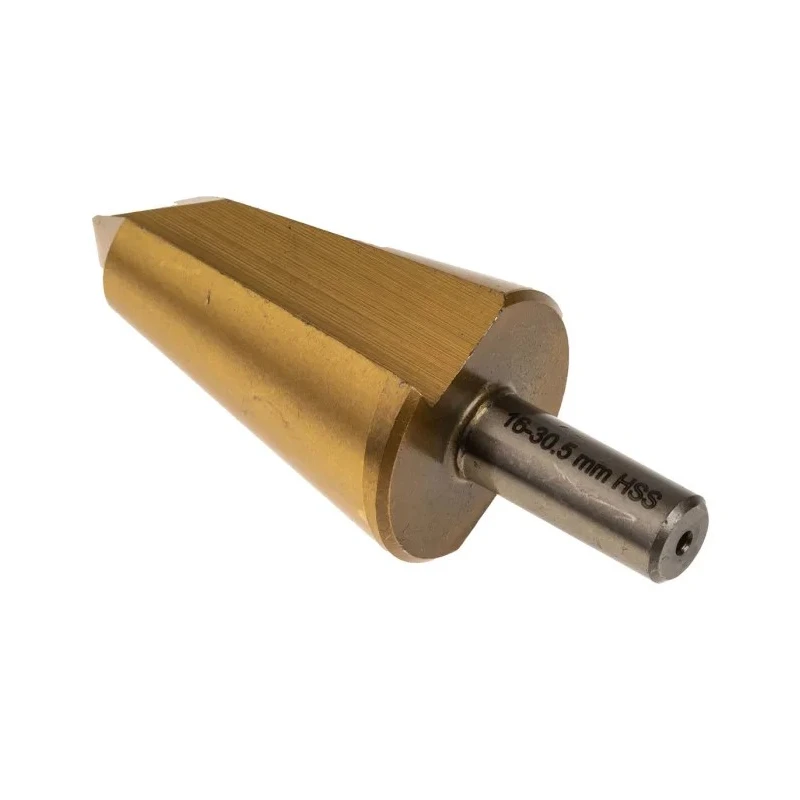 RS PRO HSS Titanium Nitride Coated Drill Bit 16 mm x 30 mm, Titanium Nitride Finish, Shank Size 10 mm 221-541