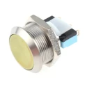APEM AV Series Push Button Switch Momentary Panel 19.2 mm Cutout SPDT IP65 250 V ac AV22LC432