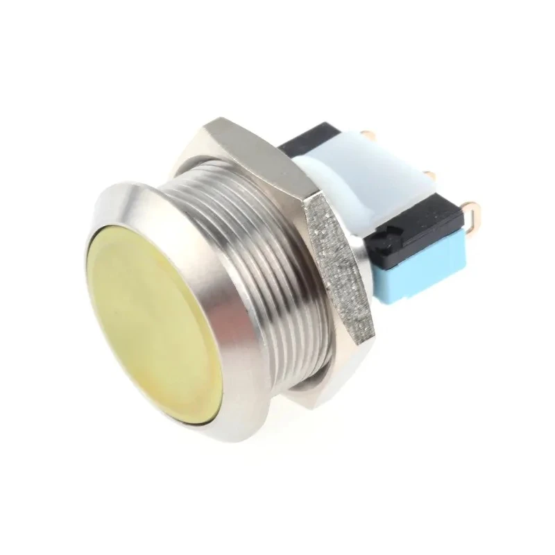 APEM AV Series Push Button Switch Momentary Panel 19.2 mm Cutout SPDT IP65 250 V ac AV22LC432