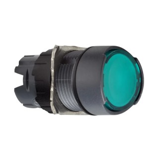 Schneider Electric Harmony Series Green Spring Return Push Button Head 16 mm Cutout IP65 ZB6AW3