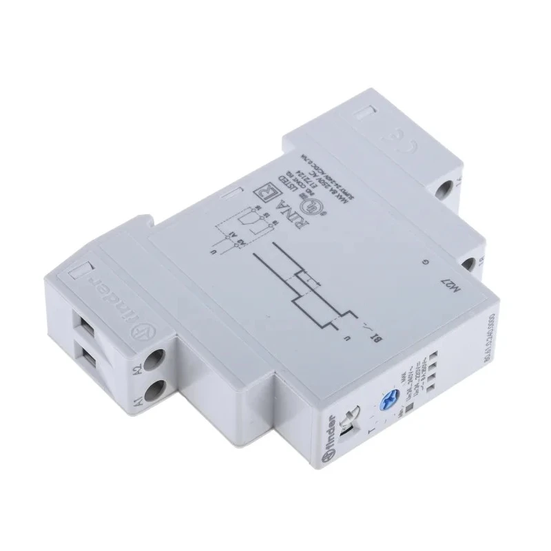 Finder 80 Series DIN Rail Timer Relay, 1-Contact, 240 V dc 24V ac, 240 V ac Power-Off Delay SPDT Switch 80.61.0.240.0000