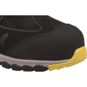 Delta Plus Men's Black, Yellow Composite Toe Capped Safety Boots Lace Up EU 43 US 10 MANHAS3NO43