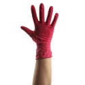 Unigloves Red Nitrile Disposable Gloves Medical Powder-Free Food Safe 0.08mm Thickness GP0064