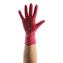 Unigloves Red Nitrile Disposable Gloves Medical Powder-Free Food Safe 0.08mm Thickness GP0064