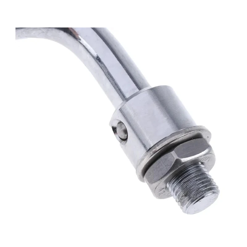 RS PRO Steel Chrome Plated Carrying Handle 42mm Height 138mm Width M10 Thread 237-479