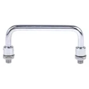 RS PRO Steel Chrome Plated Carrying Handle 42mm Height 138mm Width M10 Thread 237-479