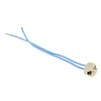 BJB Halogen Lamp Holder G4 Screw Mount 10A 50V Ceramic Polyphenylene Sulphide 25.104.3521.00