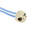 BJB Halogen Lamp Holder G4 Screw Mount 10A 50V Ceramic Polyphenylene Sulphide 25.104.3521.00