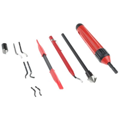 Facom Deburring Tool Kit for Aluminium, Plastic, Brass, Steel, Copper High Speed Steel Blade 200mm 325