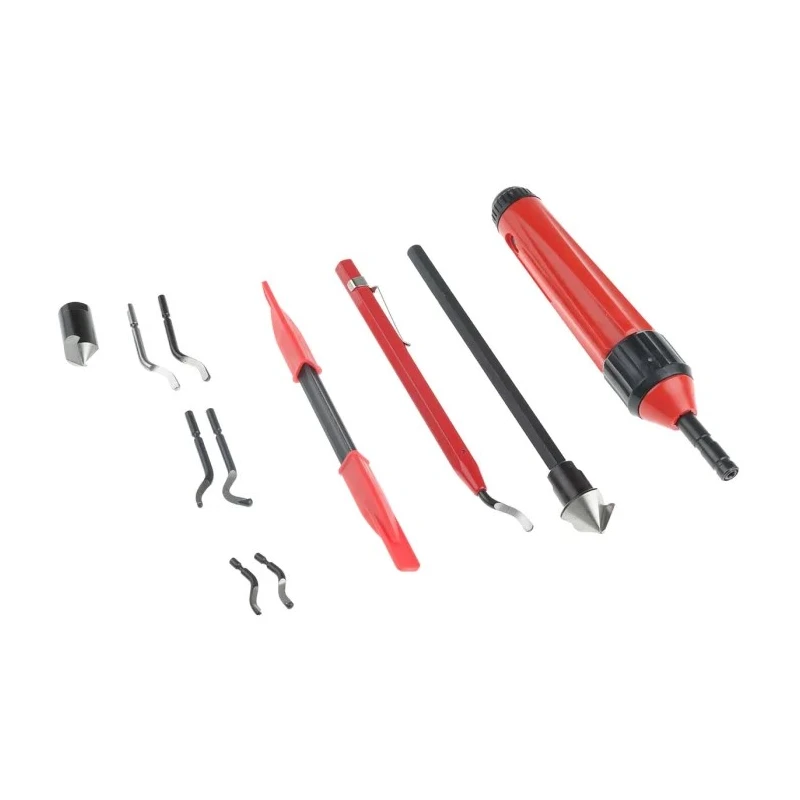 Facom Deburring Tool Kit for Aluminium, Plastic, Brass, Steel, Copper High Speed Steel Blade 200mm 325