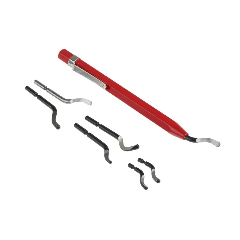 Facom Deburring Tool Kit for Aluminium, Plastic, Brass, Steel, Copper High Speed Steel Blade 200mm 325