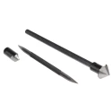Facom Deburring Tool Kit for Aluminium, Plastic, Brass, Steel, Copper High Speed Steel Blade 200mm 325