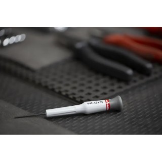 Facom Precision Screwdriver, 1.5 mm Tip, 35 mm Blade Length, 117 mm Overall Length 84E.1.5X35