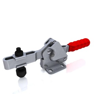 RS PRO Horizontal Handle Toggle Clamp Zinc Plated Steel 93° Jaw Opening 150kg Holding Force 181mm Length 254-614