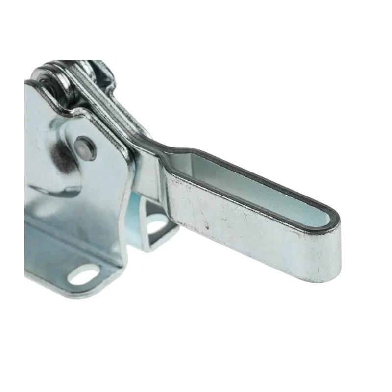 RS PRO Horizontal Handle Toggle Clamp Zinc Plated Steel 93° Jaw Opening 150kg Holding Force 181mm Length 254-614