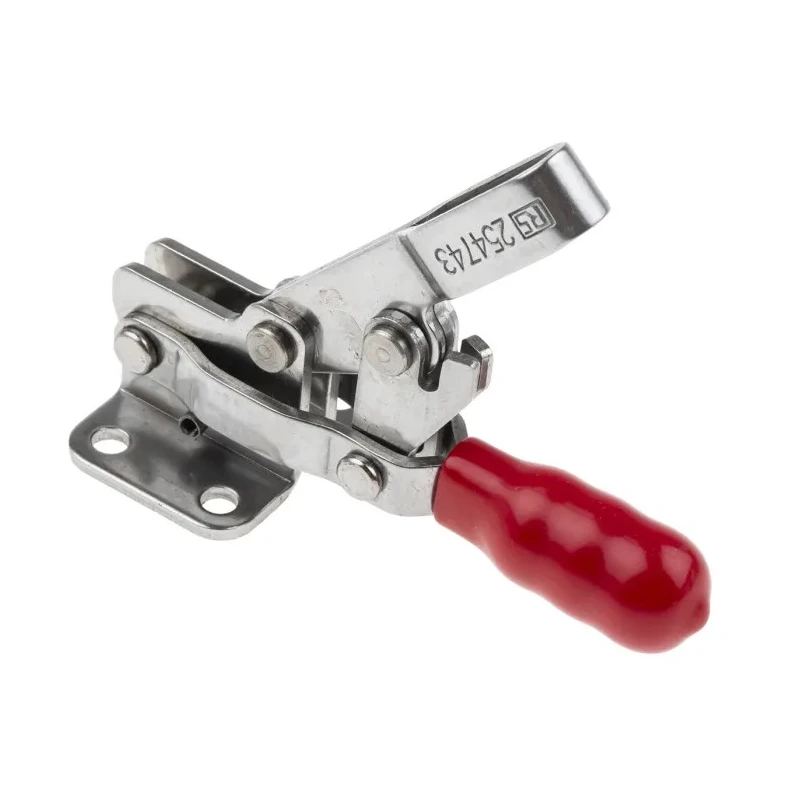 RS PRO 120° Vertical Toggle Clamp Stainless Steel 75kg Holding Force 254-743